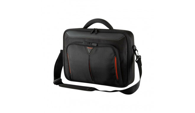 Targus | Classic+ | Fits up to size 15.6 " | Messenger - Briefcase | Black/Red | Shoulder strap