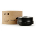 Urth Lens Mount Adapter: Compatible with Nikon F Lens to Canon RF Camera Body