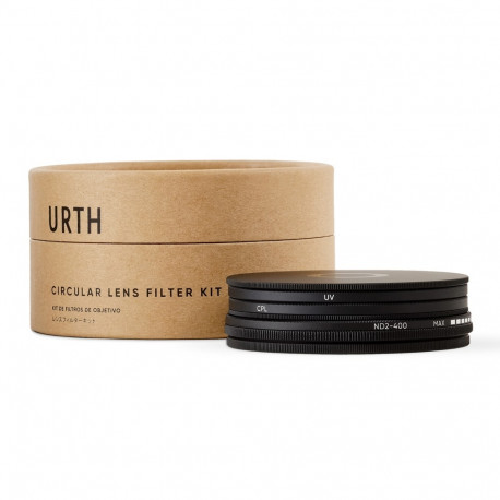 Urth 52mm UV, Circular Polarizing (CPL), ND2 400 Lens Filter Kit