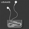 USAMS Stereo austiņas EP-22 white |white HSEP2201 jack 3,5mm ligzda