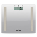 Salter 9113 SV3RAREU16 Compact Glass Analyser Bathroom Scales - Silver