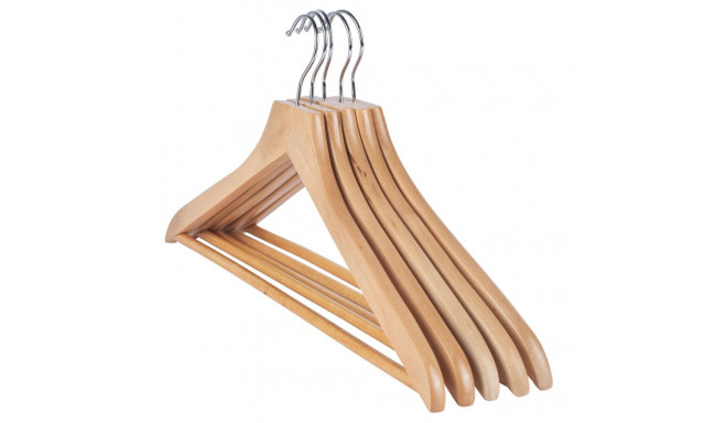 Beldray LA034276FEU7 Wooden Clothes Hangers 5pack