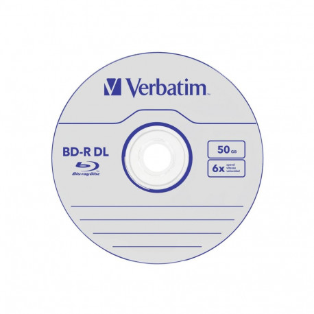 BD-R Verbatim 50GB 10 tk