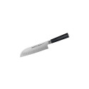 Samura MO-V Stoneuāca Santoku izurbts 7.0''/180 mm no AUS 8 Japāņu tērauda 59 HRC