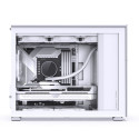 Jonsbo D31 Micro-ATX Case, Tempered Glass - white