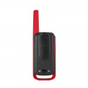 T62 PMR 446 WALKIE TALKIE BLACK-RED