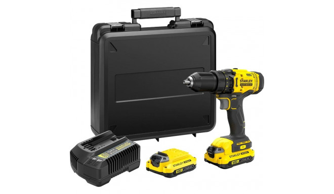 Stanley SFMCD700C2K drill/driver 18 V 2 x 1.5 Ah battery