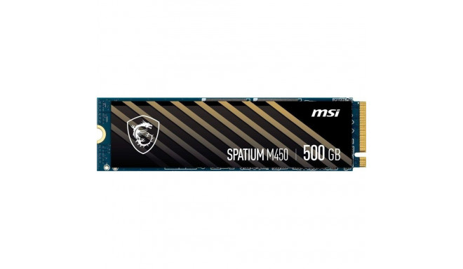 MSI SPATIUM M450 PCIe 4.0 NVMe M.2 500GB PCI Express 4.0 3D NAND