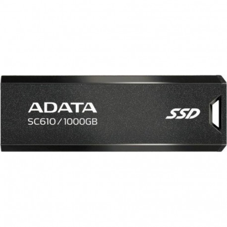 ADATA SSD External SC610 1000 GB USB3.2A Gen2 Black