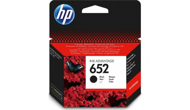 HP 652 must tindikassett F6V25AE