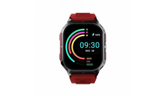 Hifuture ULTRA 3 5.11 cm (2.01&quot;) TFT 41 mm Digital 240 x 296 pixels Touchscreen Red