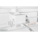 Alcasa SW01-W power extension 3 AC outlet(s) Indoor White