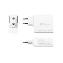 Alcasa PCA-W006W mobile device charger Universal White AC Fast charging Indoor