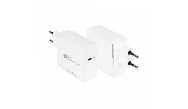 Alcasa PCA-W005W mobile device charger Universal White AC Fast charging Indoor