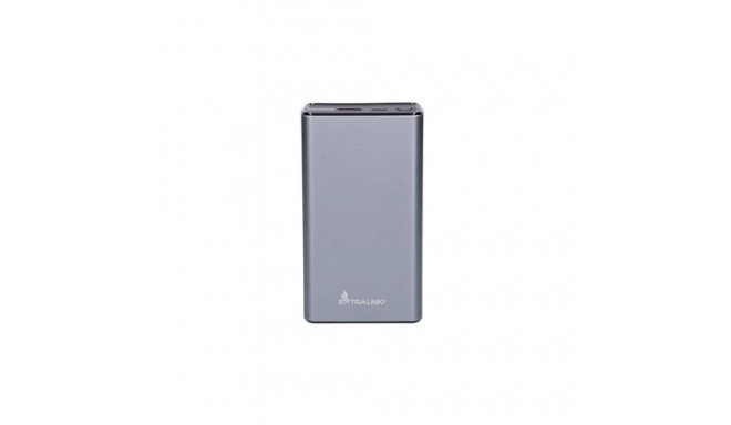 Extralink Powerbank EPB-127 30000mAh Silver Power bank, 65W PD, USB-C