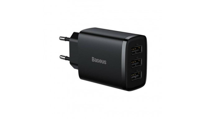 Baseus CCXJ020101 mobile device charger Universal Black AC Indoor