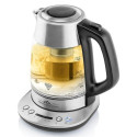 Eta ETA915390000 electric kettle 1.5 L 2200 W Black, Stainless steel, Transparent
