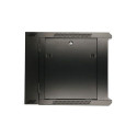 Extralink Rackmount cabinet 6U 600x600 AZH Black wall mounted, swing type