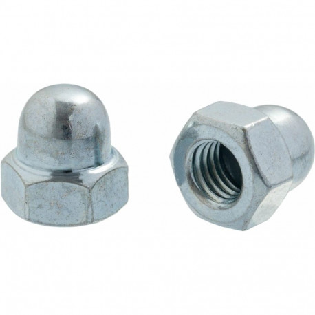 CLOSED NUTS DIN1587 M8 ZN(200)