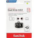 SanDisk mälupulk 64GB Ultra Dual Drive m3.0