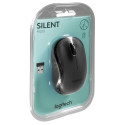 Logitech mouse M220 Silent, black