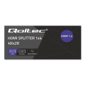 QOLTEC 51798 Active HDMI Splitter 4 x HDMI 4K x 2K / 3.4Gb/s