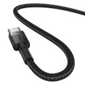 BASEUS cable Type C to Type C PD 5A 100W Cafule 2 pcs 2 m black red and black gray