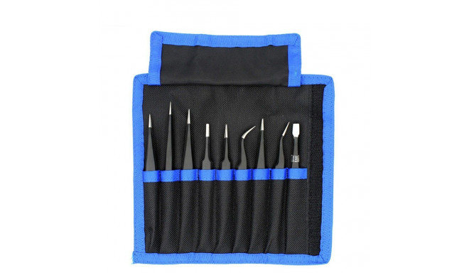 UF-TOOLS - ESD-9 Tweezers Set (9 pcs)