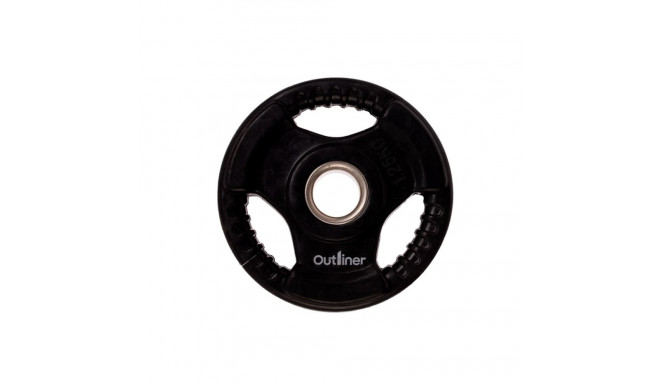 RUBBER PLATE WITH HANDLE CUT 1.25KG