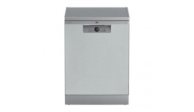 BEKO Freestanding Dishwasher BDFN26530X, Energy class D, Width 60 cm, SelfDry, 3rd drawer, Inox