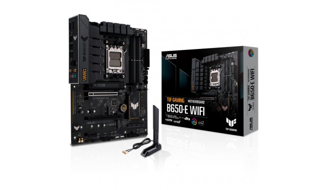 ASUS TUF GAMING B650-E WIFI - Socket AM5 - motherboard (black/light orange)