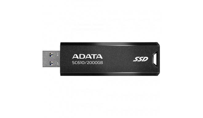 väline SSD SC610 2000GB USB-A 3.2 Gen 2, must