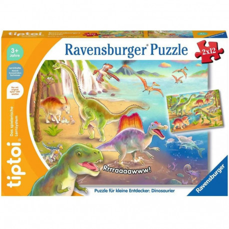 Ravensburger tiptoi puzzle for little explorers: dinosaurs