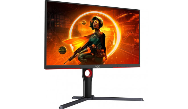 AOC AGON Q27G3XMN/BK, gaming monitor - 27 - black/red, QHD, VA, Adaptive-Sync, 180Hz panel