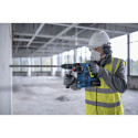 Bosch cordless hammer drill GBH 18V-28 CF Professional, with GDE 18V-16 (blue/black, 2x battery ProC