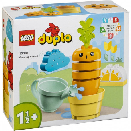 LEGO 10981 DUPLO Growing Carrot Construction Toy