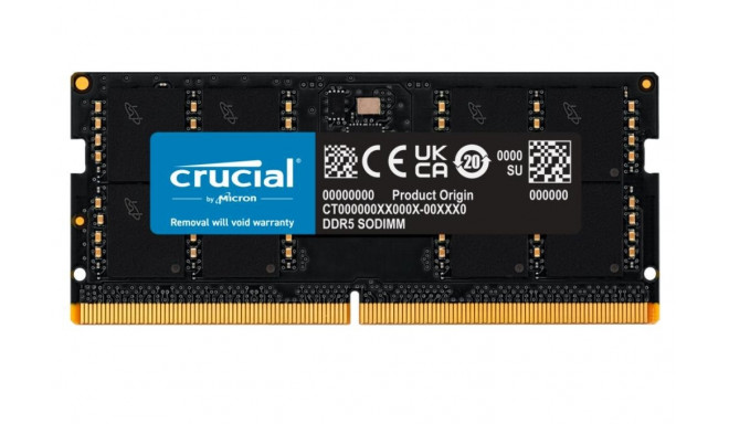 NB MEMORY 32GB DDR5-4800 SO/CT32G48C40S5 CRUCIAL