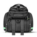 Rockbros A6-03BK bicycle bag for trunk 35 l with fold-out pockets - black