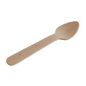 Wooden coffee spoons HUHTAMÄKI 100 pcs in a pack