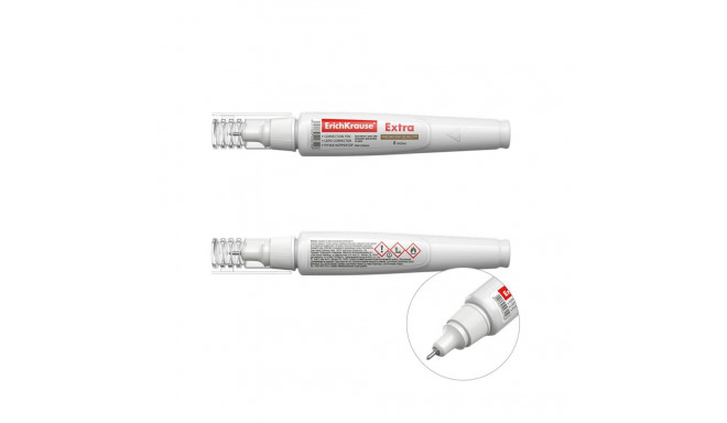 Correction pen ErichKrause® Extra, 8 ml (plastic box 12 pcs)