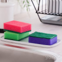 Scouring sponge/dishwashing sponge YORK 10 pcs in a pack