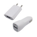 Charger for iPhone combo AC220V +DC12-24V, 1A