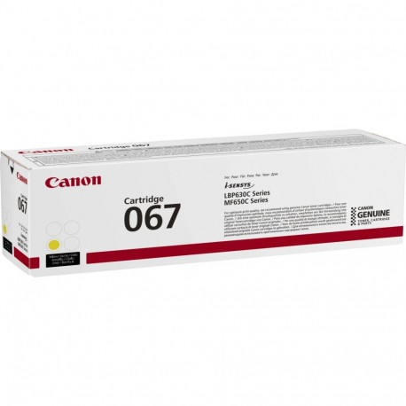 Toner Canon CRG-067 kollane