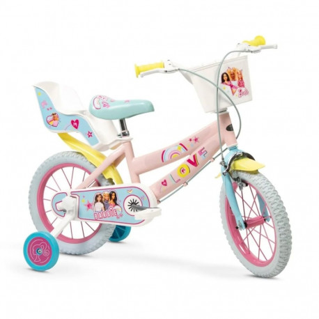 laste jalgratas 14" Barbie Toimsa 1465 roosa