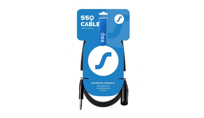 SSQ JSXM10 - XLR isane - jack stereo 6,3 mm kaabel, 10 m