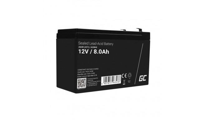 "Green Cell Ersatzbatterie AGM46 12V/8Ah"