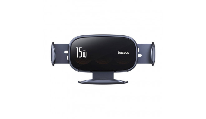 Car holder with inductive charger Baseus LightChaser (Black)