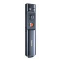 Baseus Orange Dot Multifunctionale remote control for presentation, with a green laser pointer - gra