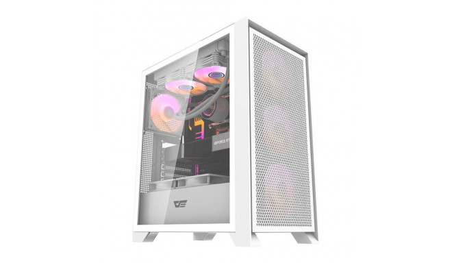 Darkflash DRX70 MESH computer case (white) + 4 RGB fans