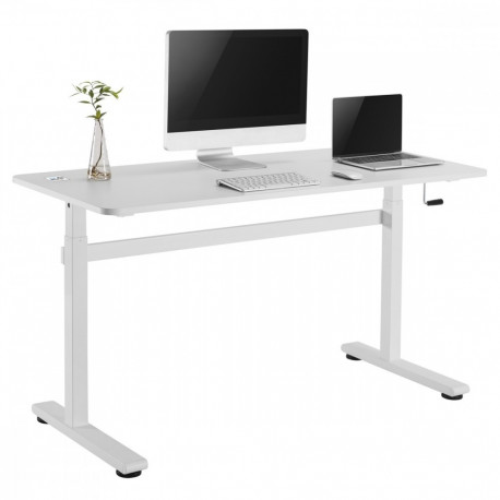 Ergo-Office istumisseisulaud ER0401W käsitsi reguleeritav